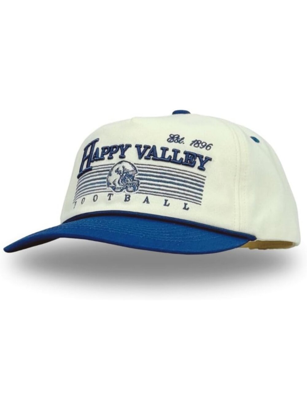 Vintage Snapback Rope Hat | Unstructured Football Style Cap for Casual Wear